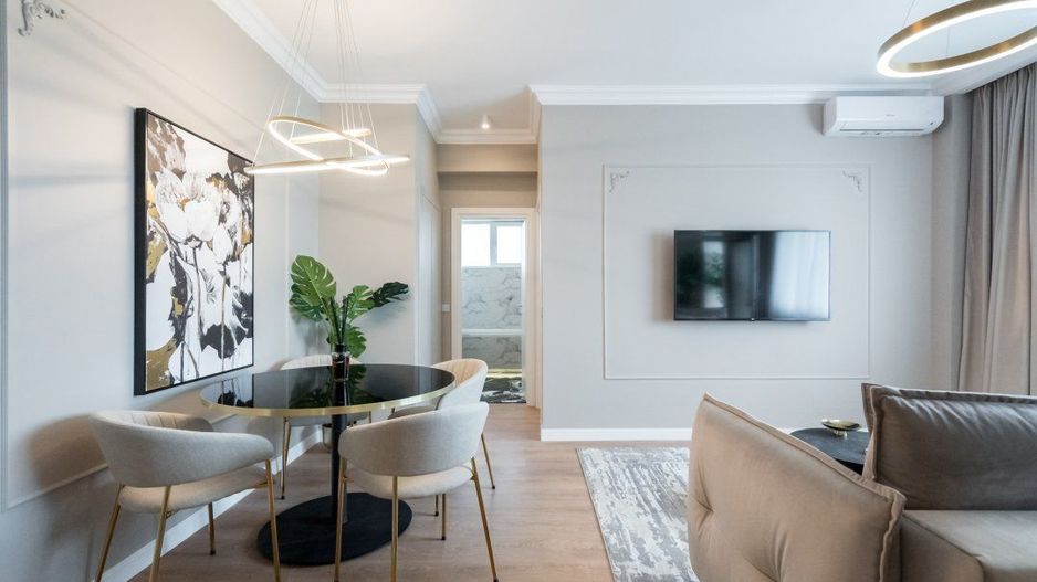 Apartament de lux cu 2 camere, 56mp, 2 terase, loc de parcare inclus - Poză 4