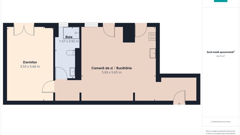 Apartament de lux în bloc nou, Micălaca - Poză 16