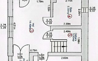 Casă individuala cu 5 camere garaj și pivnita in Turnisor - Schiță 17