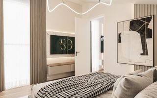 APARTAMENT NOU - 2 camere, parter, cu GRĂDINĂ, Complex LOGICENT; - Poză 9