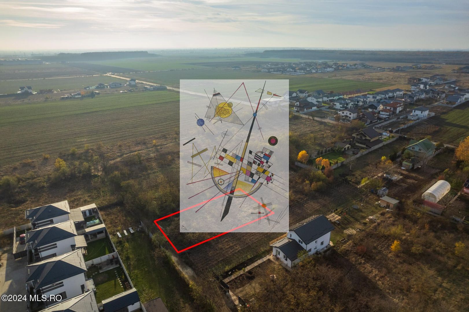 DRAGOMIRESTI-DEAL, TEREN 447 MP, DESCHIDERE 11 MP! - Poză 5