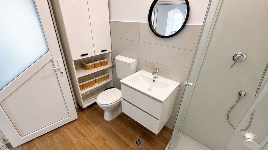 Garsonieră renovată Vilă interbelică 1932 Piața Romană | 28 mp Demisol - Poză 6