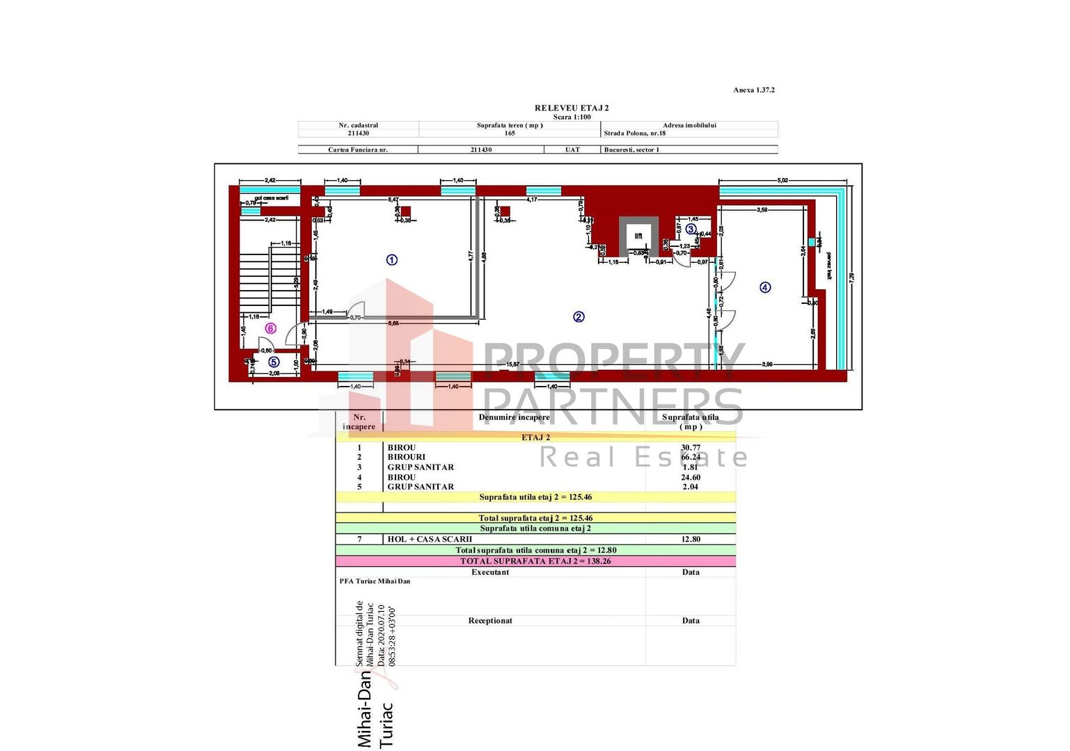 Cladire de birouri  Str. Polona - Str. Mihai Eminescu - Schiță 9