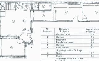Casă consolidată la preț de apartament - Schiță 9