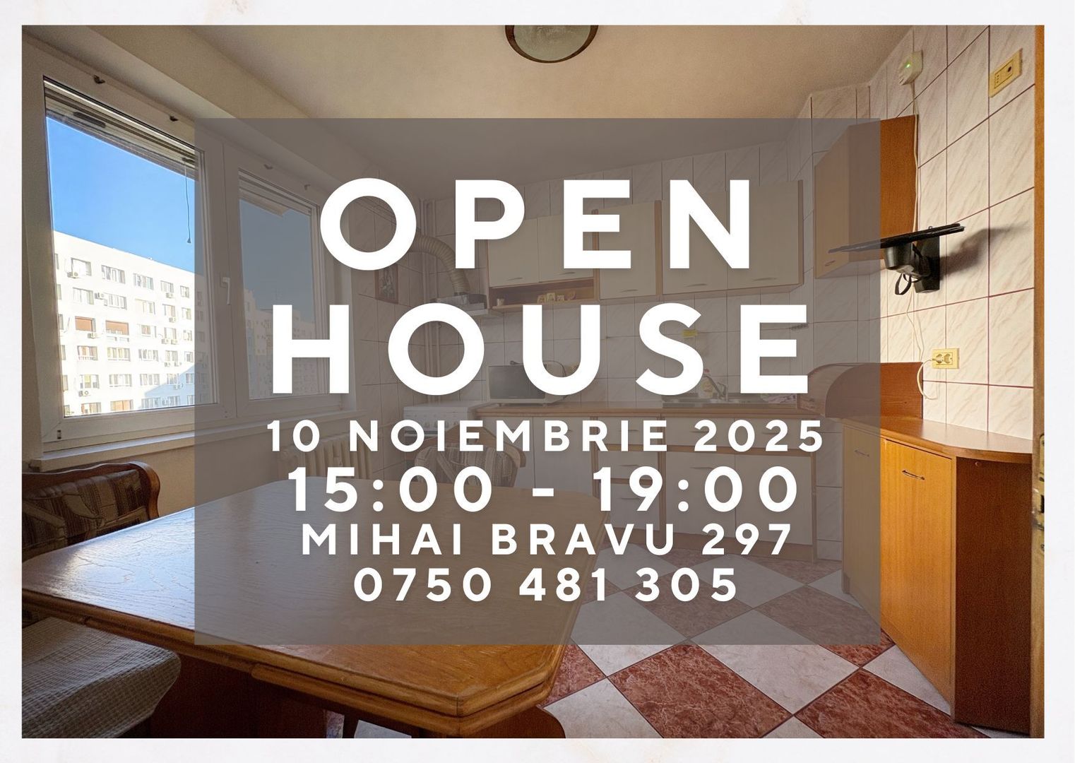 2 camere decomandat Dristor Metrou 53mp+ balcon 5mp et 6/10 bloc 1978 - Poză 1