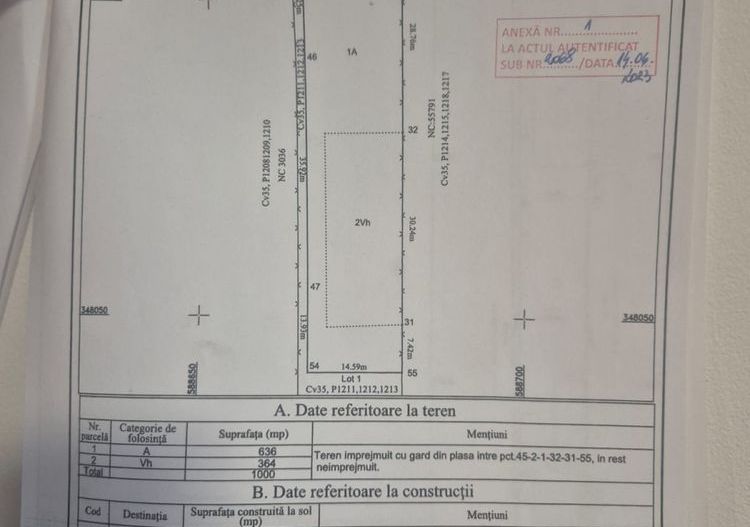 Teren de vânzare la padure Balotesti - Poză 1