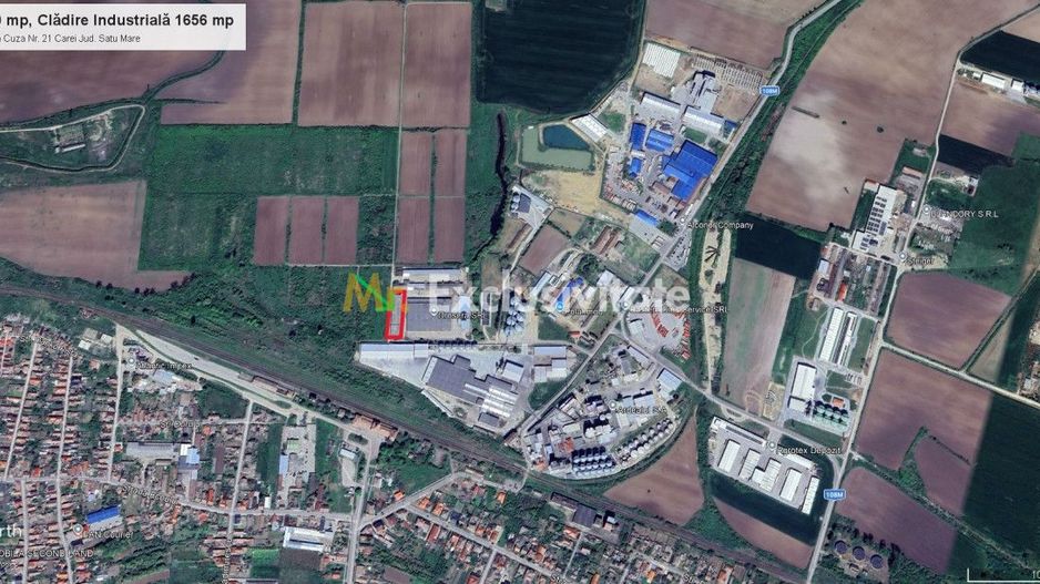 Clădire Industrială Hală Producție, Depozitare, Birouri-Teren 3140 mp - Carei - Poză 10