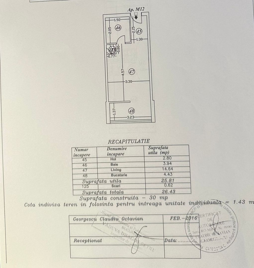Apartament tip duplex, trei camere, Aparatorii Patriei, 95.900€ - Poză 16