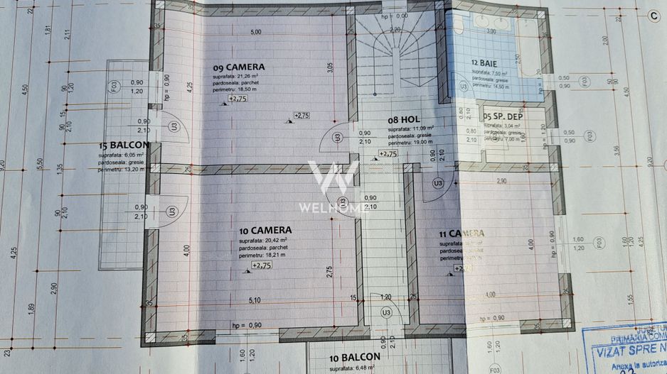 Casa 4 dormitoare, teren 640 mp - Sibiu, Cristian - Poză 6