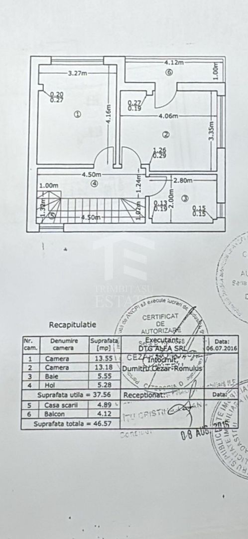 Popesti-Leordeni central vila individuala 130m utili curte 200 mp - Schiță 24