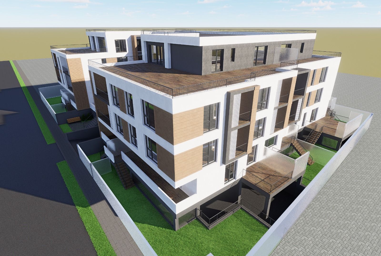 AP. 2CAM. + GRADINA IN BLOC PREMIUM P+4 / PALLADY. COMISION 0%! - Poză 3