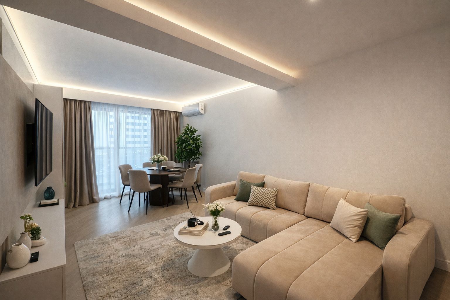 Apartament 2 camere de inchiriat  | Cortina North - Poză 1