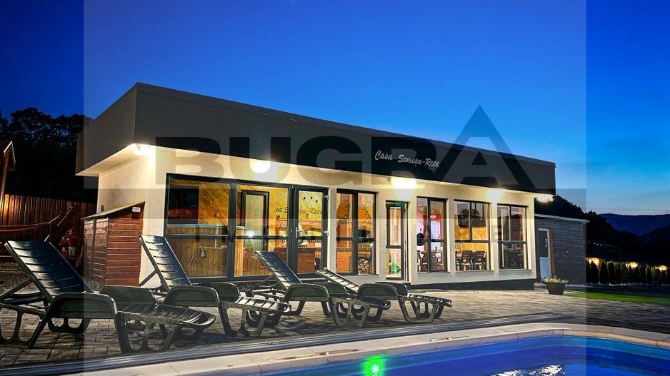 Casa exclusivista cu piscina, 150mp, teren 1500mp, zona Somesu Rece - Poză 1