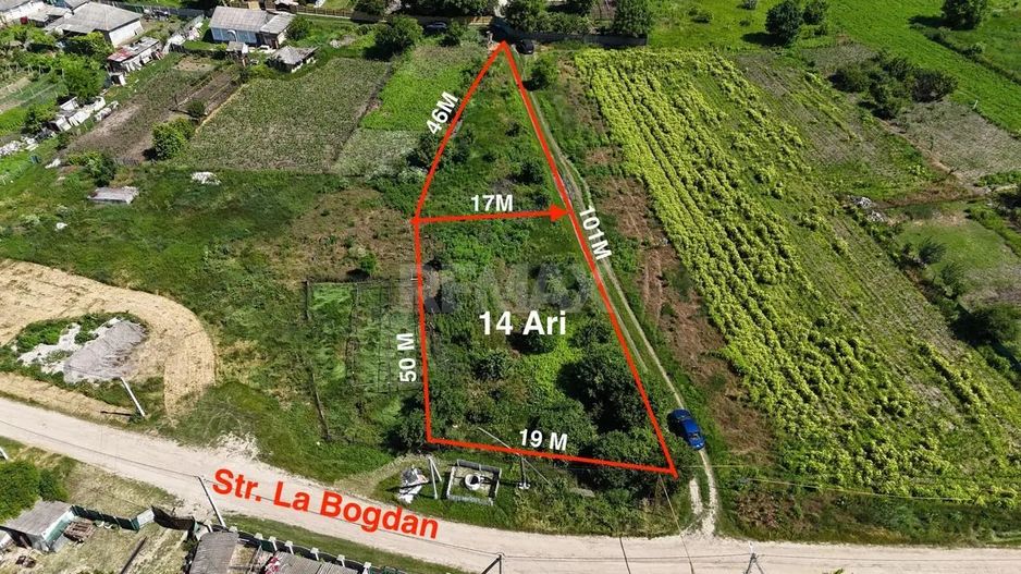 Teren pentru construcții 14 ari, Nimoreni, Ialoveni - Poză 1