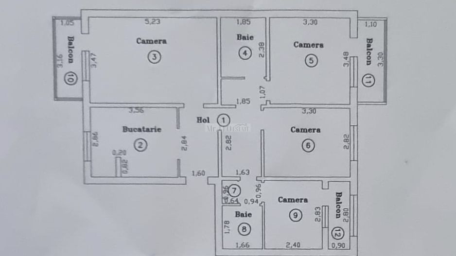 Apartament zona Calea Aradului cu 4 camere, 3 balcoane - boxa proprie - Poză 4