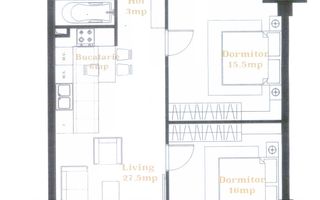 3 Camere cu Parcare Soho Unirii - Poză 12