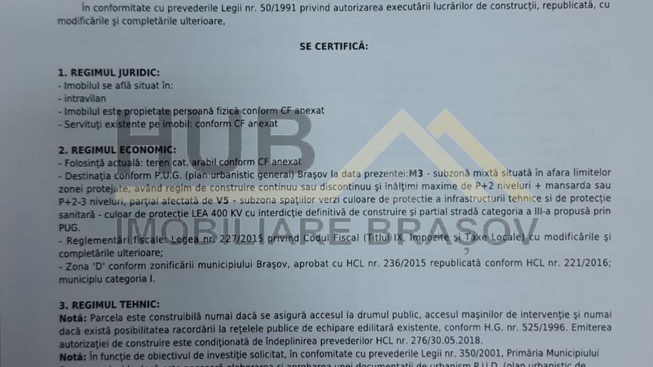 Teren Stupini Baciului | Zona Mixta | Blocuri / Case | 16.650mp - Poză 4