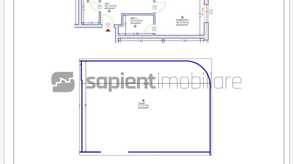 Apartament 3 camere, West Residence - Poză 12