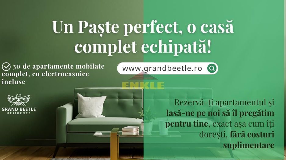 Grand Beetle Tatarasi- Apartamente de vanzare in bloc nou-comision 0% - Poză 1