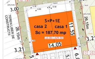 Casa tip duplex cu panorama deosebita!  Constructie premium! - Schiță 25