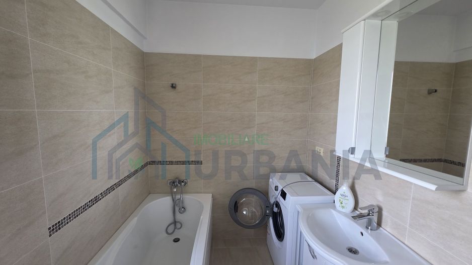Apartament 2 camere de inchiriat, Copou, Iasi - mobilat, utilat, centrala proprie, bloc nou - Poză 7