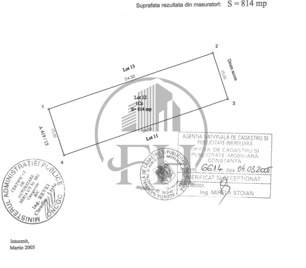 SOLD/ VANDUT Teren intravilan de vanzare Agigea / Constanta - Poză 3