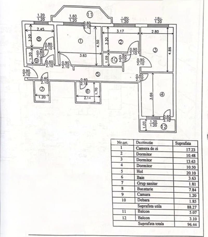 Vânzare, apartament, 4 camere, Lujerului - Poză 8