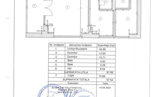 3 camere | Brick Lofts | Proiect nou - Schiță 20