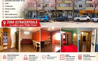 OFERTA VERII!! Apartament cu 3 camere, mobilat, VASLUI zona CENTRU - BIG; - Poză 1
