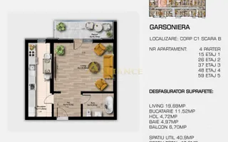 Ap 3 camere langa metrou Berceni - Poză 15