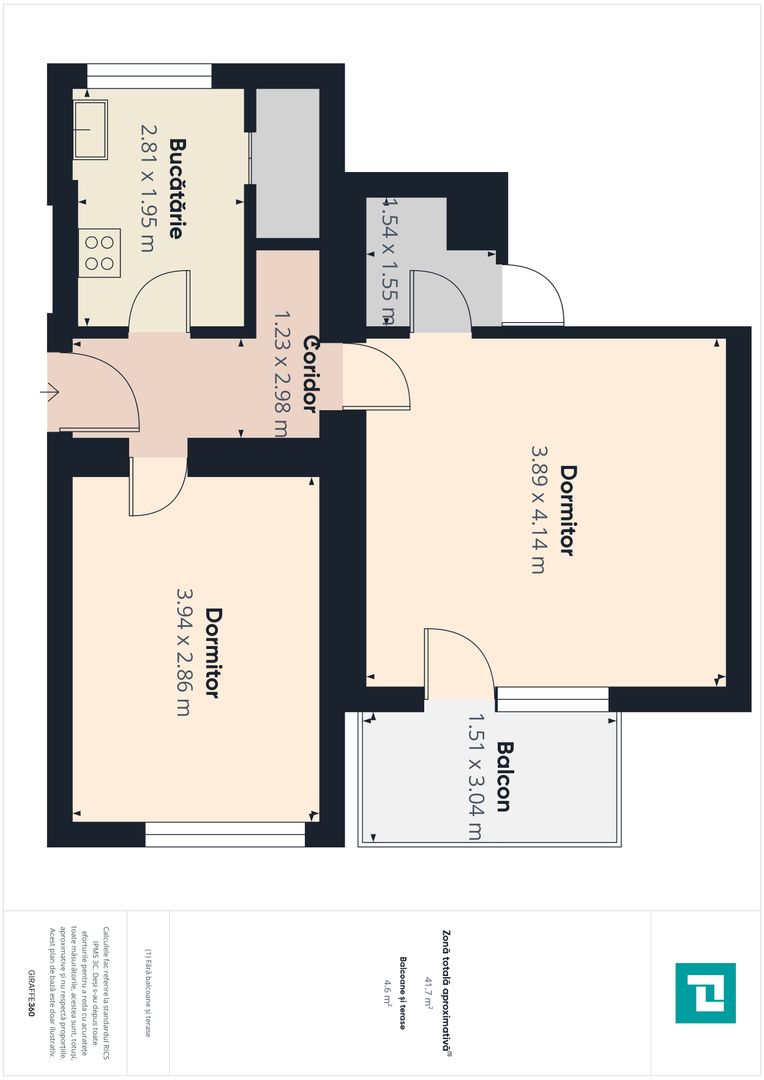 Apartament intr-o zonă centrală a Timișoarei - Poză 12