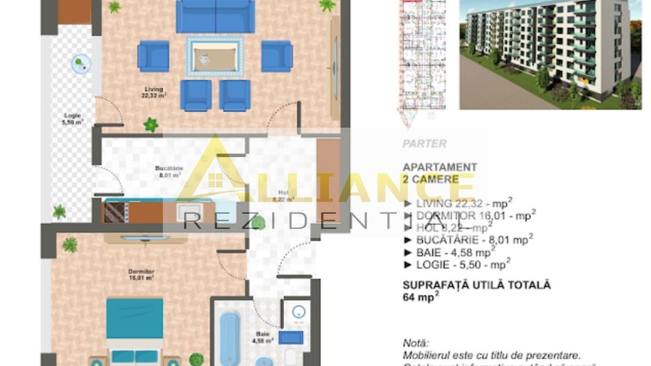 APARTAMENT 2 CAMERE DRUMUL - BINELUI - Poză 4