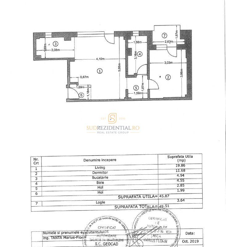 Apartament modern de inchiriat, 2 camere, zona Metalurgiei - Poză 10
