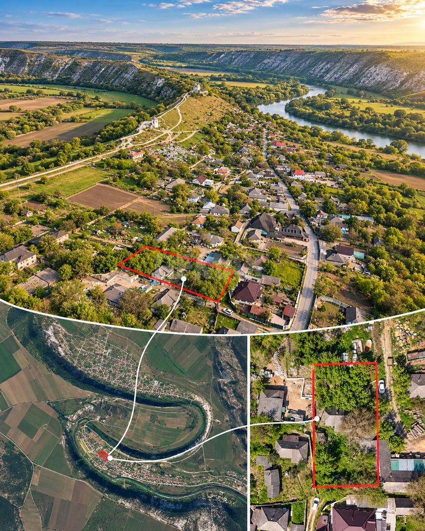 Земельный участок на продажу в Бутучень, Орхейул Векь - 7,26 соток под - Poză 5
