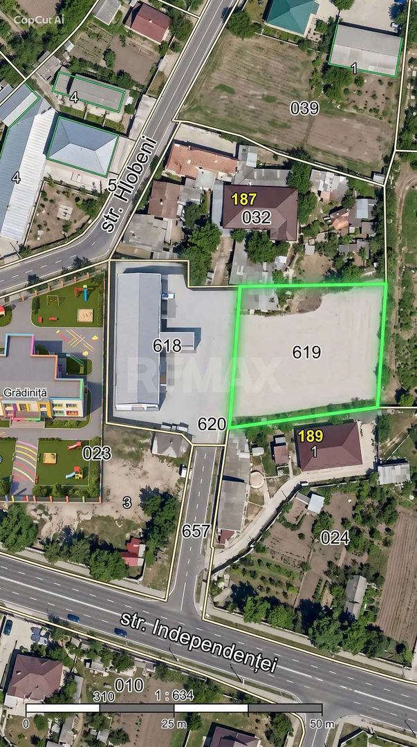 Teren Bacioi- 6 ari , direct la strada centrală - Poză 1
