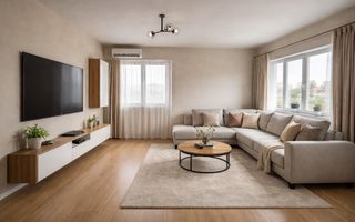 Casa la cheie-Living-2 Dormitoare-Baie-Gaze-Curent-Apa-320mp teren - Poză 1