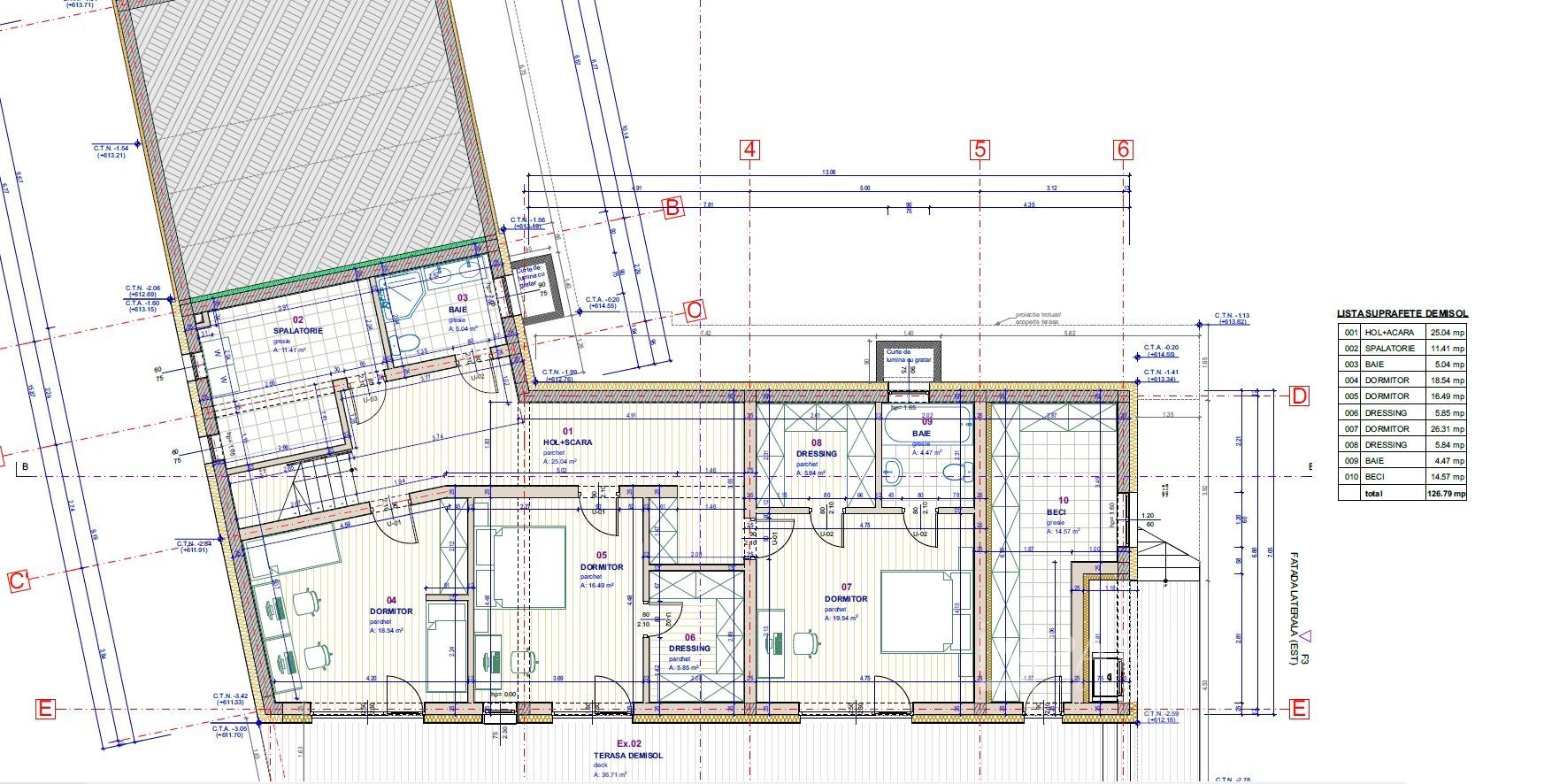 Vila superba Feleacu cu teren de 1700 m2 - Poză 36