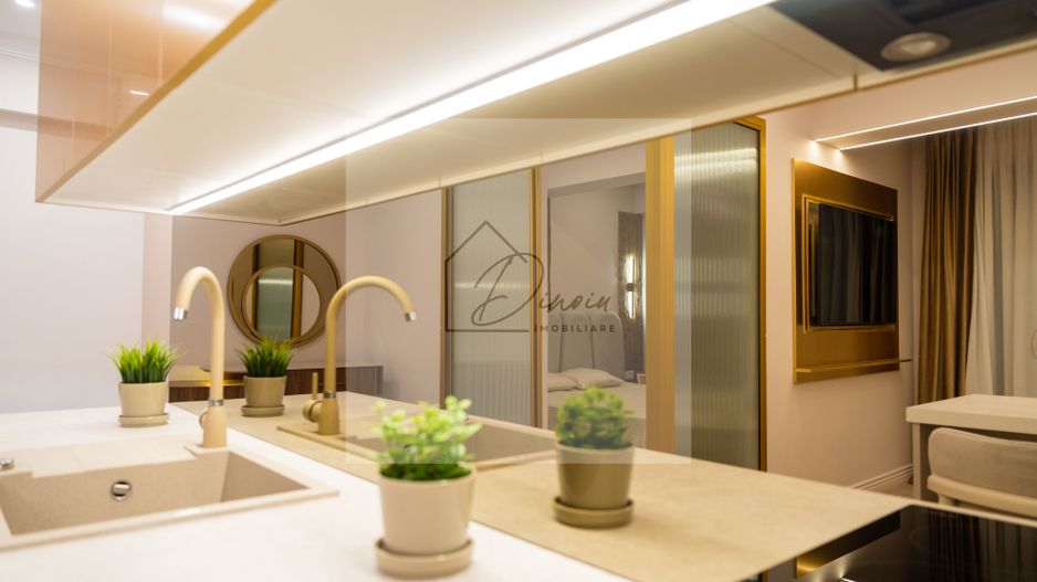 Studio dublu Ivory Residence Pipera I  lux I mobilat I COM0% - Poză 79