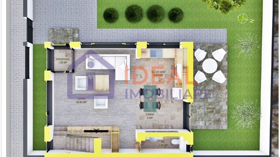 Casă modernă cu cu 4 camere si gradina, în Selimbar - Poză 5