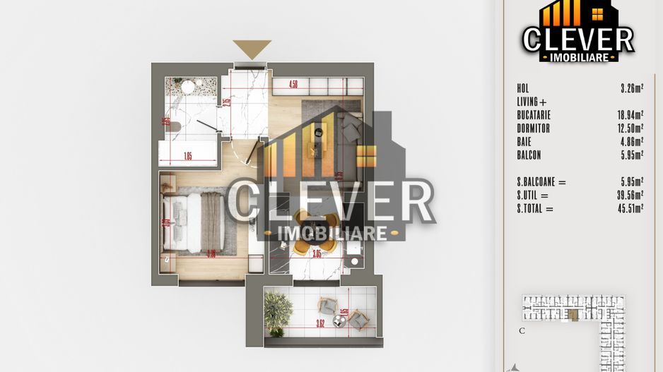 Ideal Investitie-Apartament Premium 2 Camere-Theodor Pallady - Poză 1