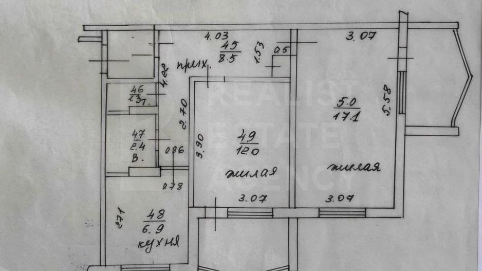 Vânzare, apartament, 2 camere, bd. Mircea Cel Bătrân, Ciocana - Poză 14