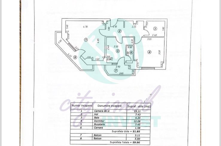 2 camere renovate 2024 | mobilat COMPLET |Panduri-Monitorul Oficial - Poză 9