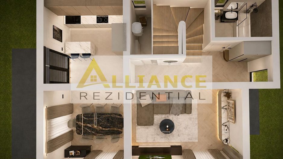 Casa Individuala - 4 camere - 3 bai - 355mp teren - Poză 20