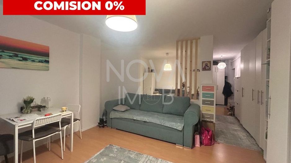 Apartament cu 1 camera, etaj intermediar, mobilat si utilat - Poză 1