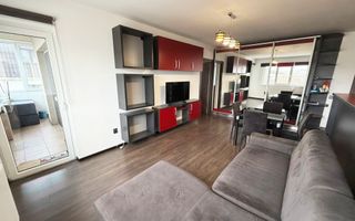 2 camere, spatios, mobilat modern, bloc nou, balcon, zona VIVO - Poză 2