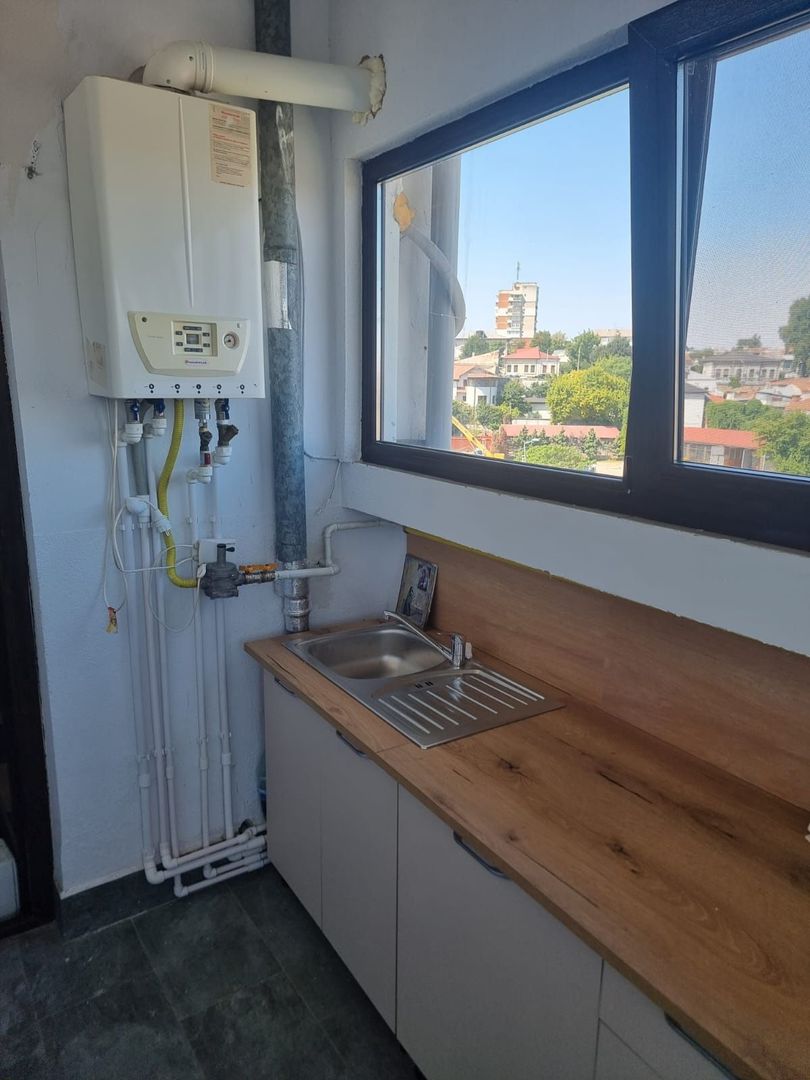 De inchiriat apartament cu 2 camere bloc nou, zona Garii, et.5, 360 Euro - Poză 1