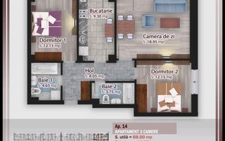 Apartament 3 camere Pallady, Metrou, OPORTUNITATE cu PARCARE inclusa - Poză 5