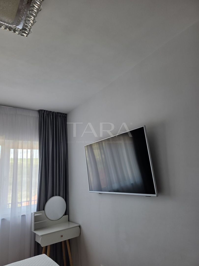 Apartament 2 Camere în Beta Residence, Chinteni –Balcon Generos. - Poză 5