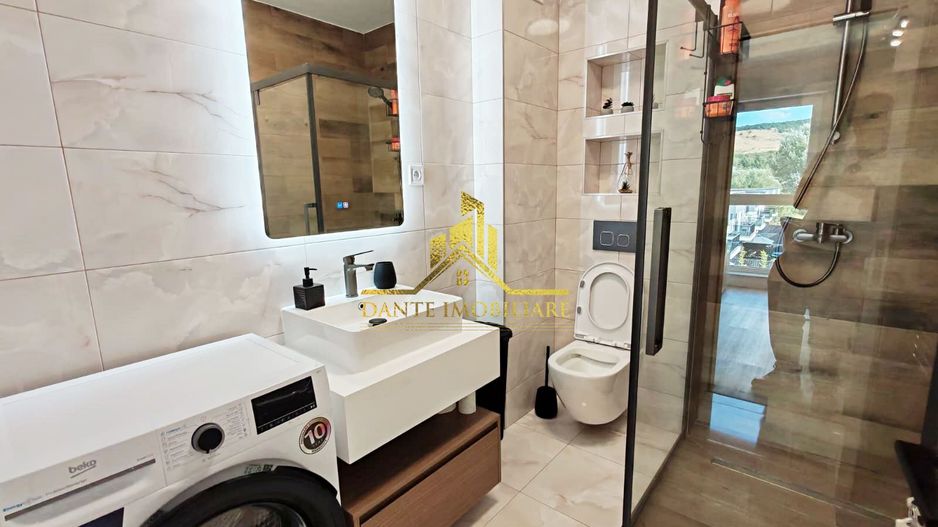 3 camere, ultrafinisat, modern, bloc nou, balcon, parcare, Floresti - Poză 8