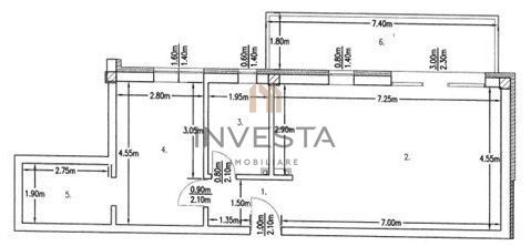 Apartament 2 camere si terasa, parcare subterana, Gardenia Residence - Schiță 8